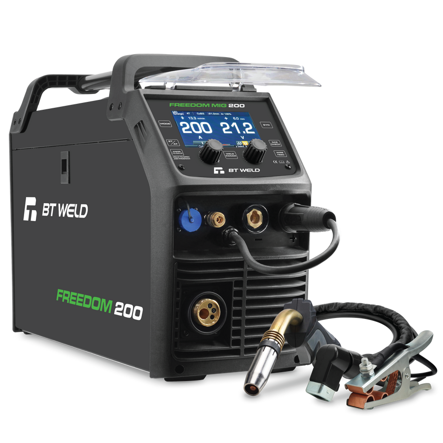 BT Weld Freedom 200 A Multi Process Welding Machine Gas & Gasless Welder