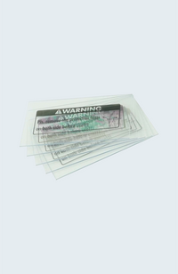 Tecmen Inside Cover Lens for 100LW welding helmet - IC (5 pcs)