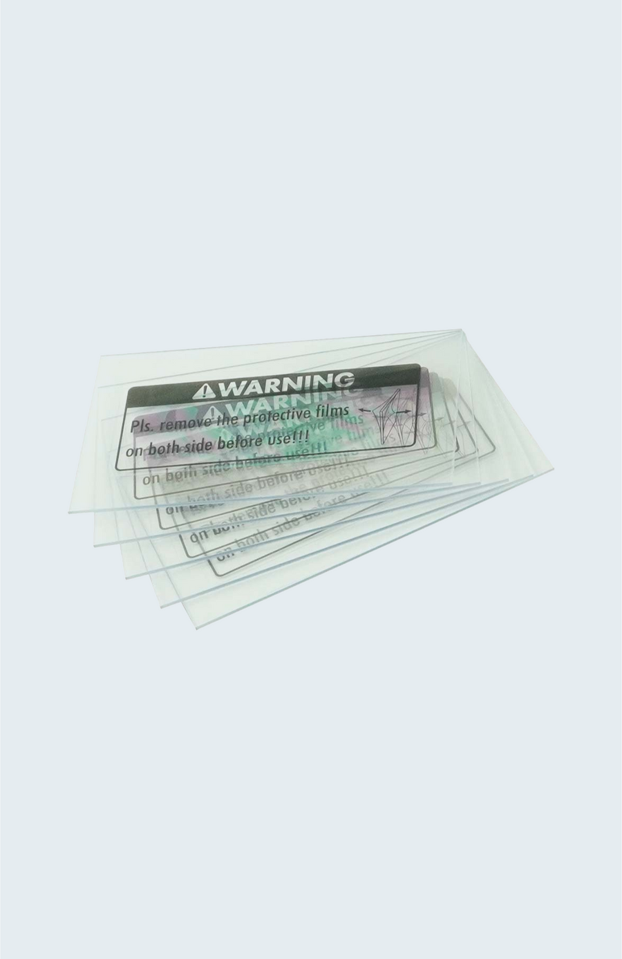 Tecmen Inside Cover Lens for 100LW welding helmet - IC (5 pcs)