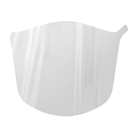 Tecmen Disposable Protective Film for Visor for G10 Bumpcap and G20-V Hardhat (G-401) (Pkt 10)