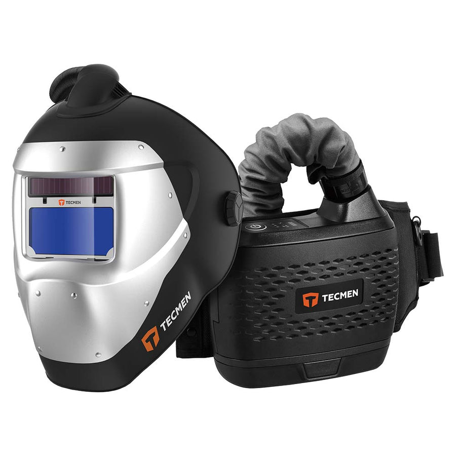 Tecmen 100LW Laser Welding Helmet with Freflow V1 PAPR
